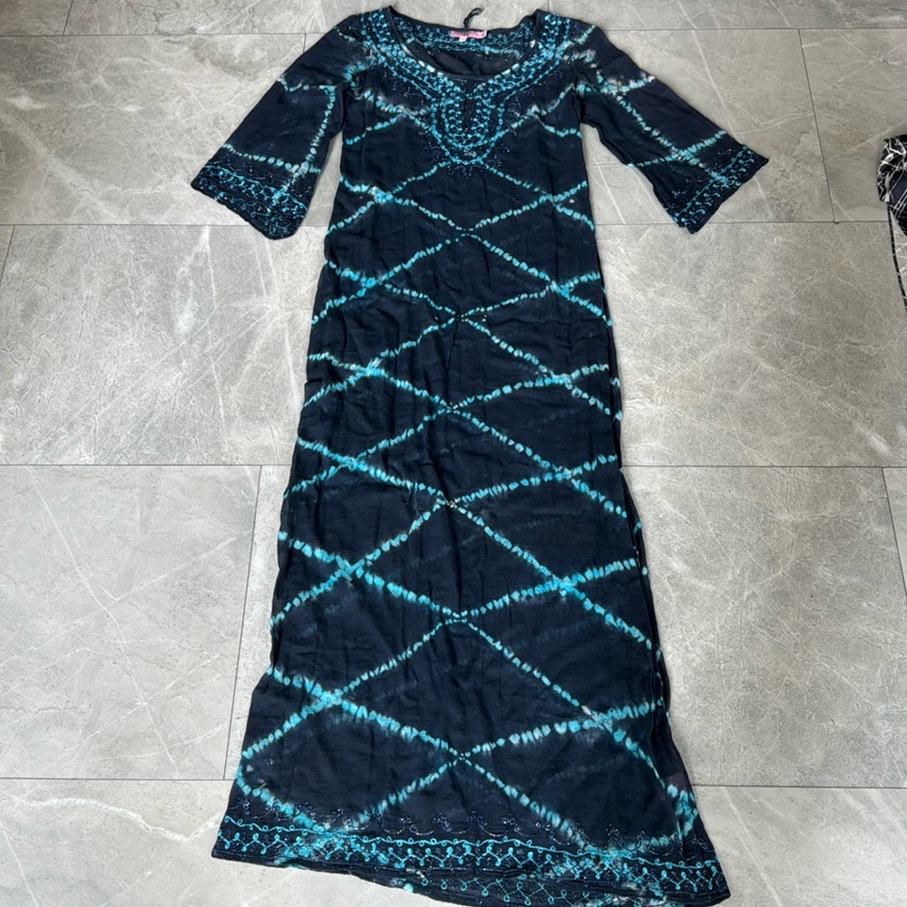 Calypso St. Barth Maxi Linen Cover Up